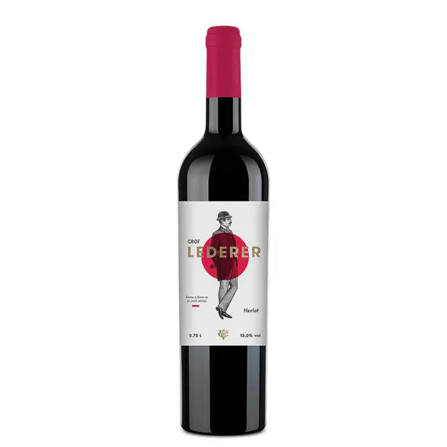 Vino crveno Lederer Merlot V.Coka 0.75l Vinoprodukt Coka