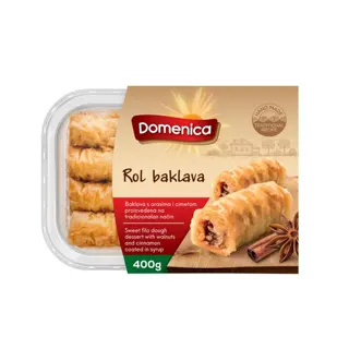 DOMENICA ROLL BAKLAVA 400g
