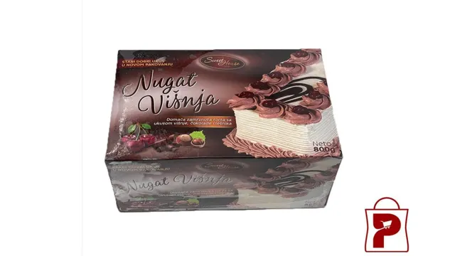 TORTA NUGAT-VIŠNJA 800G SWEET HOUSE SWEET HOUSE
