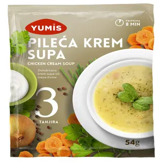 Pileca krem supa Yumis 54g