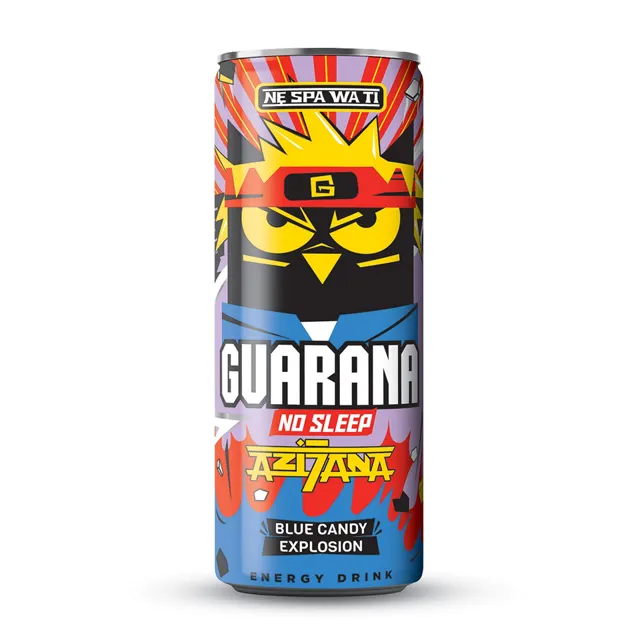 GUARANA AZIJANA CANDY 0.25LCAN 0,25 l GUARANA