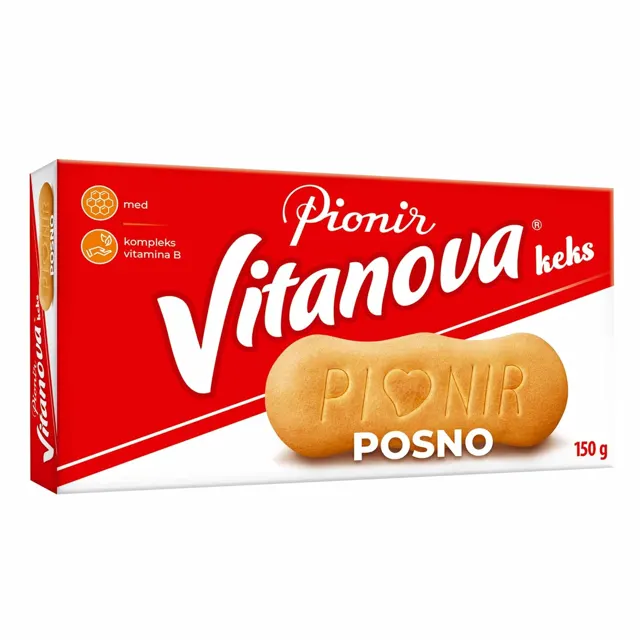 KEKS VITANOVA POSNI 150g VITANOVA