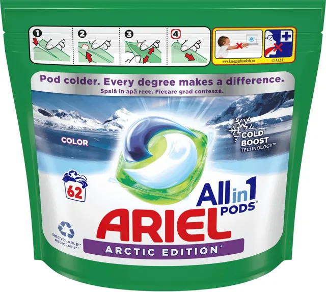 KAPSULE ARIEL COLOR 62/1 ARIEL