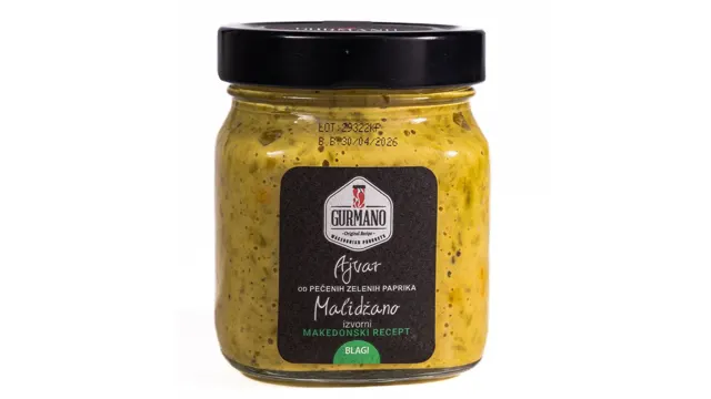 Ajvar Malidzano zel.papr.300g Gurman
