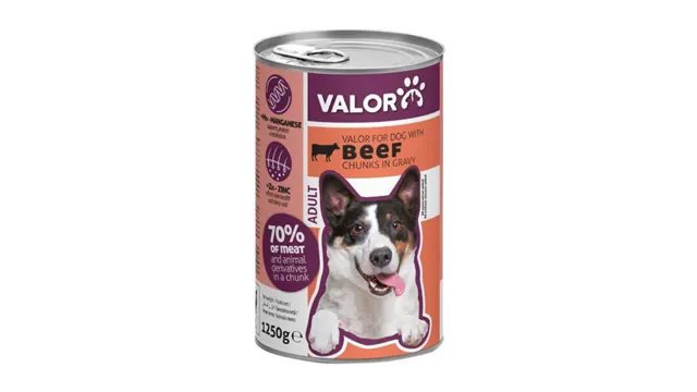 HRANA ZA PSE GOVEDINA 1250G VALOR VALOR