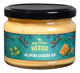 SOS JALAPENO CHEDDAR DIP 250GR DON ENRICO