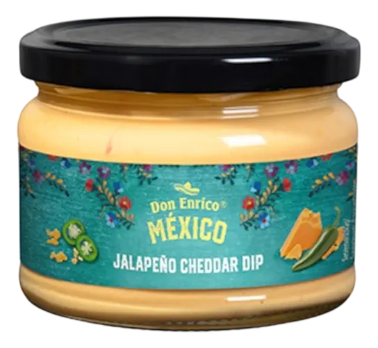 SOS JALAPENO CHEDDAR DIP 250GR DON ENRICO DON ENRICO