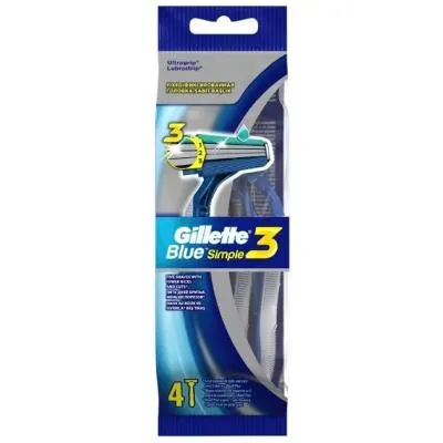 BRIJAČ MUŠKI BLUE SIMPLE 3 GILLETTE GILLETTE
