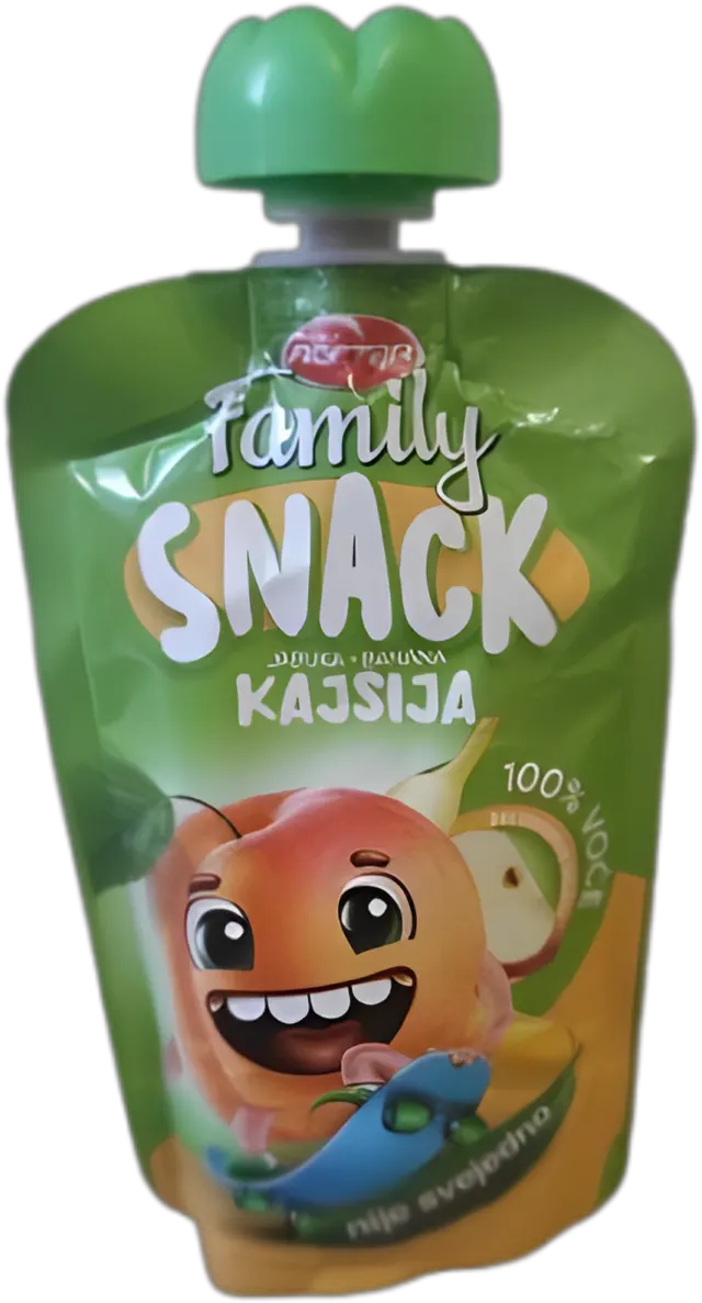 FAMILY SNACK JAB.BAN.KAJS. POUCH 100g FAMILY
