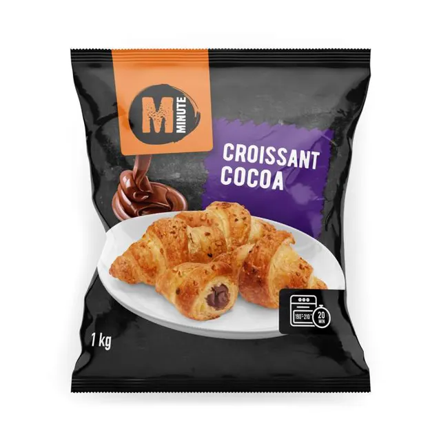 KROASANI SA KAKAO KREMOM 1KG MINUTE MINUTE