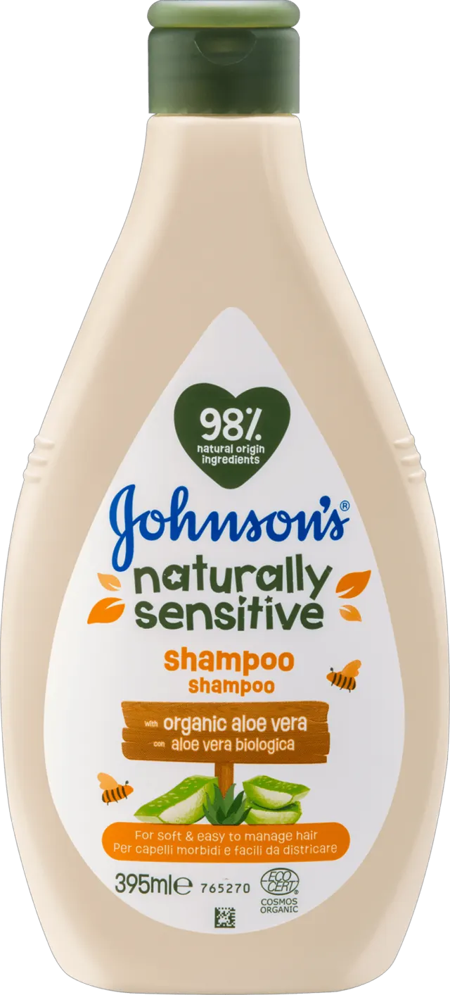 ŠAMPON JOHNSON BABY BIO NATURAL 395ML J&J JOHNSON'S