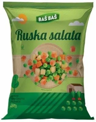 SMRZNUTO POVRĆE RUSKA SALATA BAŠ BAŠ 1KG