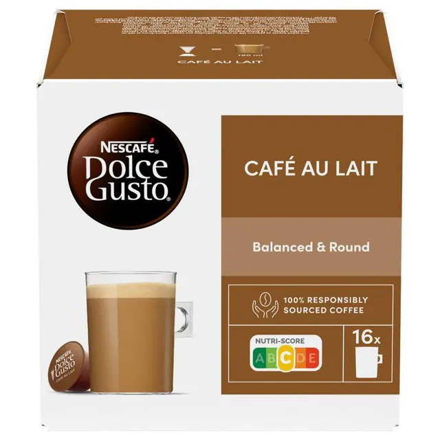 Kafa Dolce Gusto au lait Nescafe 160g Dolce Gusto