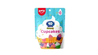 BOMBONE GUMMY AMOS 4D CUPCAKES 72gr