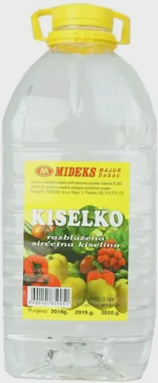 SIRCE KISELKO 9% 5L MIDEKS