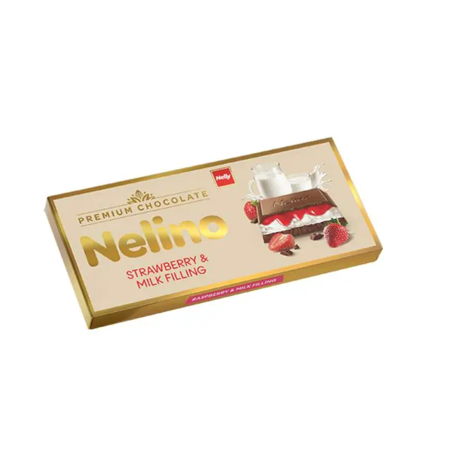 Cokolada NELINA strawberry 0085 Nelly 20 85 g NELLI DOO