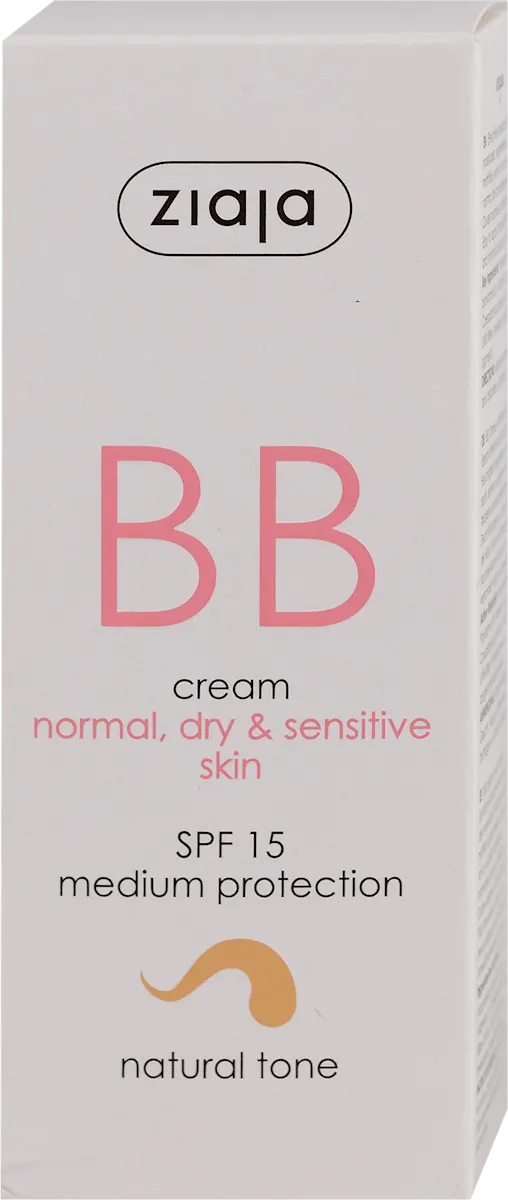 ziaja BB cream SPF 15 natural tone 50ml ziaja