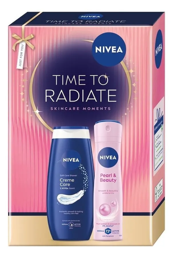 SET NIVEA MEN XMAS 2026 TIME TO RADIATE BOX 400ml NIVEA