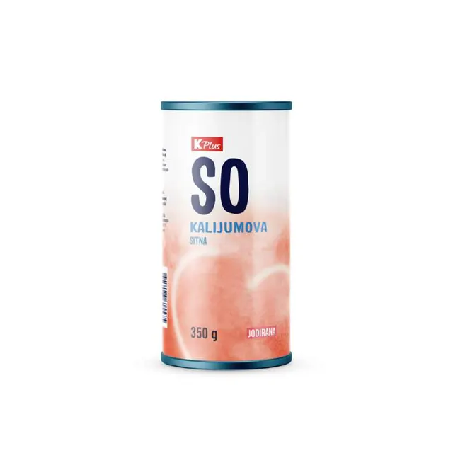 KALIJUMOVA SO 350G K PLUS K PLUS