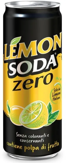 LEMON SODA ZERO 0,33L