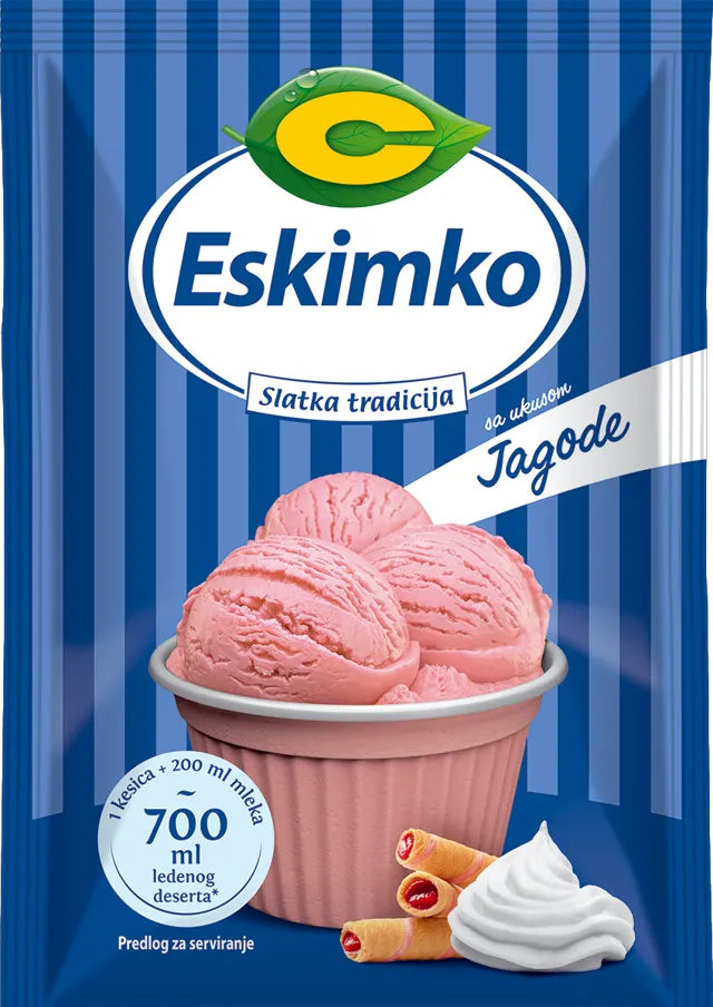 Eskimko jagoda 75g Centroproizvod 24 NELT - CP I DRO