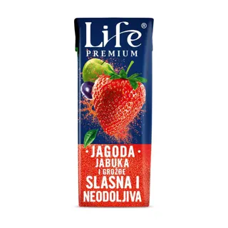 Sok jagoda Nectar kids 100% 0,2l