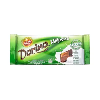 Dorina mlecna bez secera 80g #30 Kras