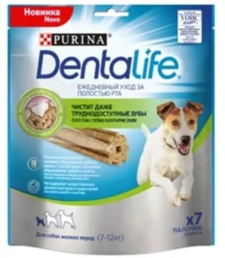 POSLASTICA ZA PSE DENTALIFE MALE RASE 115G