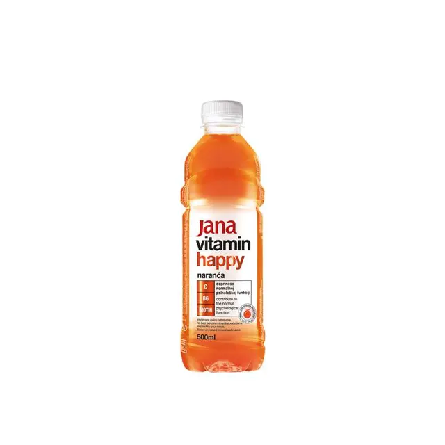Voda vitamin narandza Happy Jana 0,5l Jana Vitamin