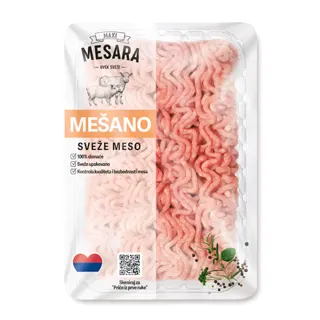 Usitnjeno mesano meso 250g, Svez.meso
