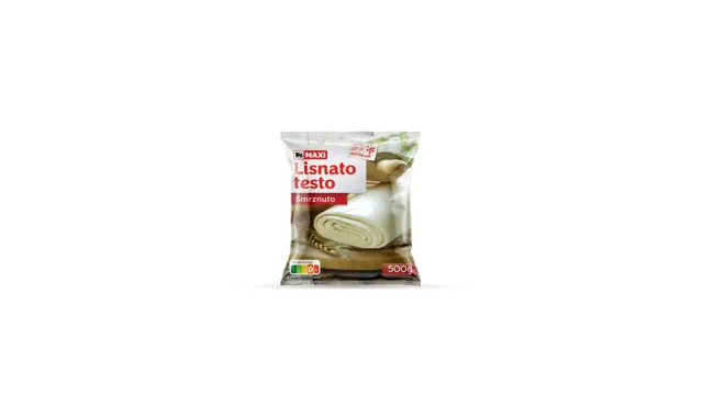 Smrznuto lisnato testo Maxi 500g Maxi