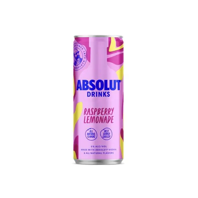 Koktel Absolut Raspberry Lemonade 0,25l Absolut