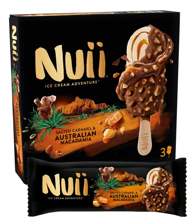 SLADOLED NUII SALTED CARAMEL 3X90ML FRONERI SLADOLEDI