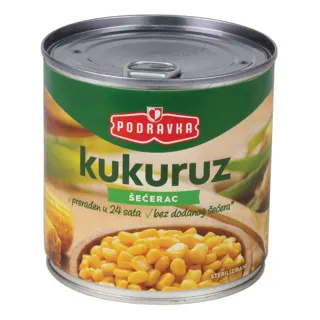 KUKURUZ SECERAC LIM. 340gr PODRAVKA