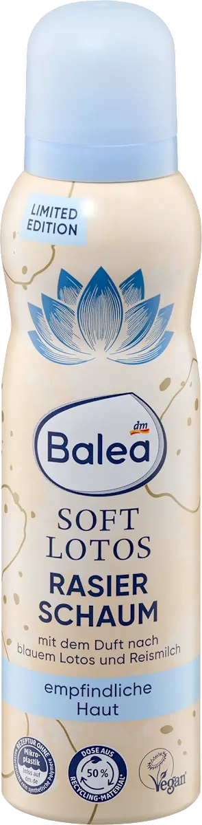 Balea pena za brijanje Soft Lotos 150ml