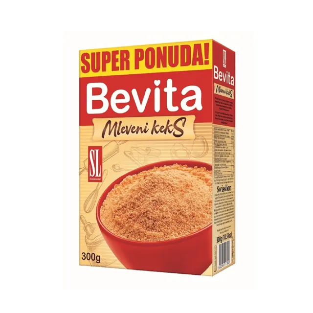 Keks mleveni Bevita 300g Swisslion
