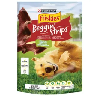 Posl.za pse Beggin' strips Friskies120g