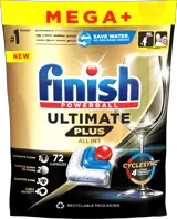 Tablete za masinsko pranje posudja FINISH 72/1 Ultimate Plus
