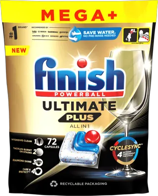 Tablete za masinsko pranje posudja FINISH 72/1 Ultimate Plus