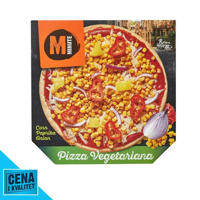 PIZZA VEGE 400G ZAMRZ MINUTE MINUTE