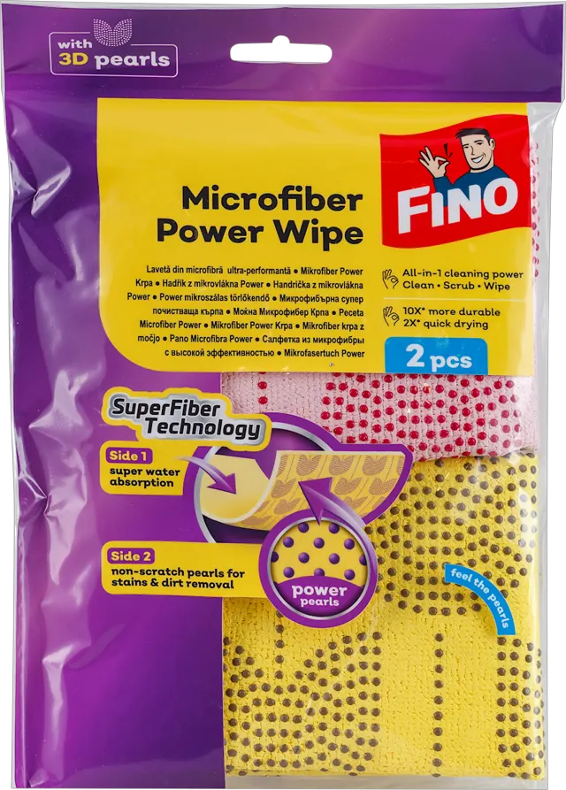 FINO Univerzalna mikrofiber krpa 2/1 2 kom Fino