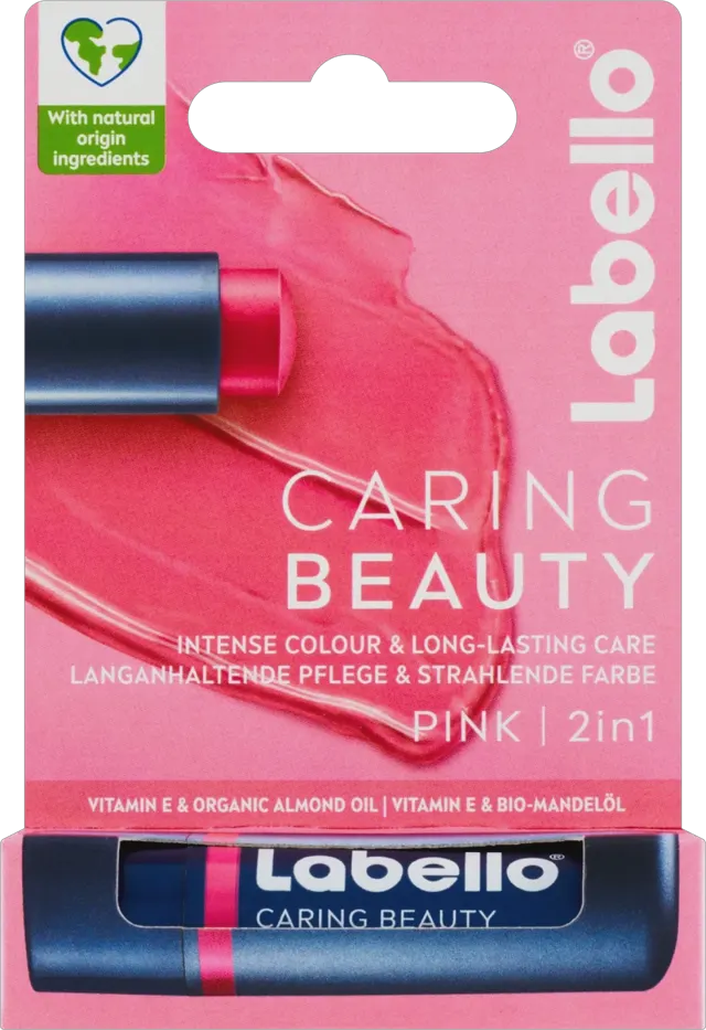 Labello Caring Beauty Pink 4,8g Labello