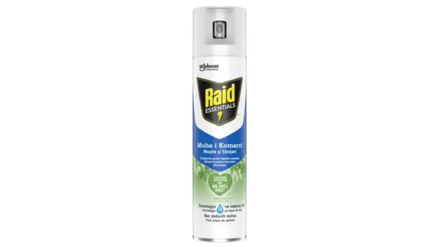 SPREJ ZA LETEĆE INSEKTE ESSENTIALS RAID JW 400 ml RAID