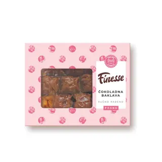 BAKLAVA ČOKOLADNA 550G FINESSE