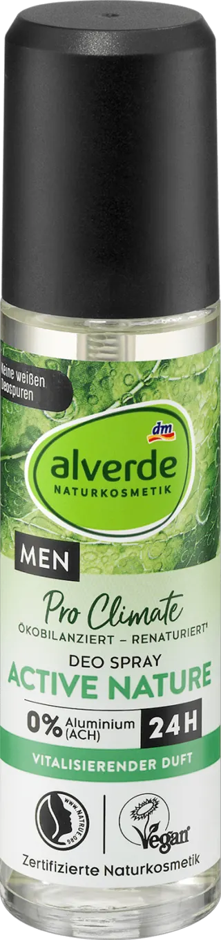 alverde MEN deo sprej Active N. 75ml