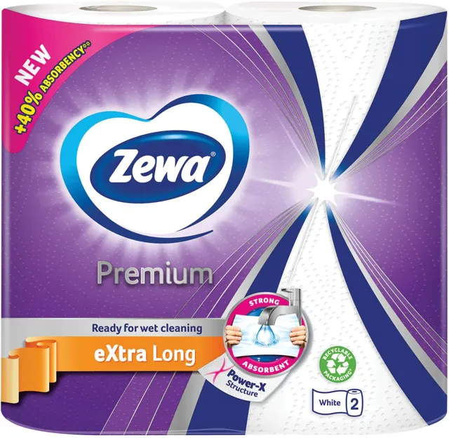 UBRUS ZEWA HHT EXTRA LONG 2/1 ZEWA
