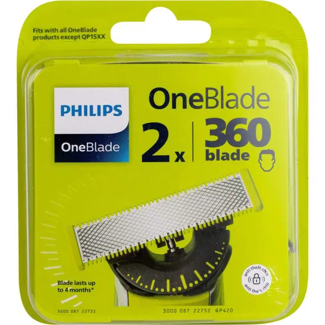 PHILIPS OneBlade 360 dopune 2kom PHILIPS OneBlade