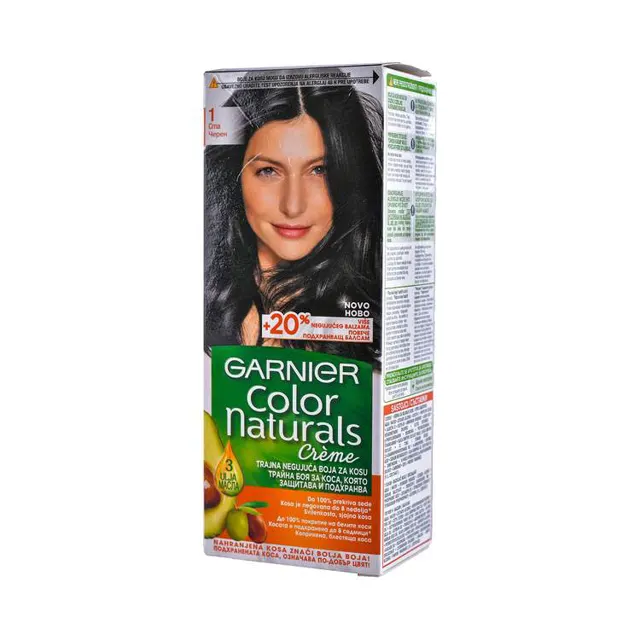 Farba/kosu crna Garnier 1 Garnier Color Naturals
