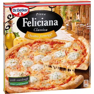 Pizza Quat Formaggi Felic.DrOet.325g