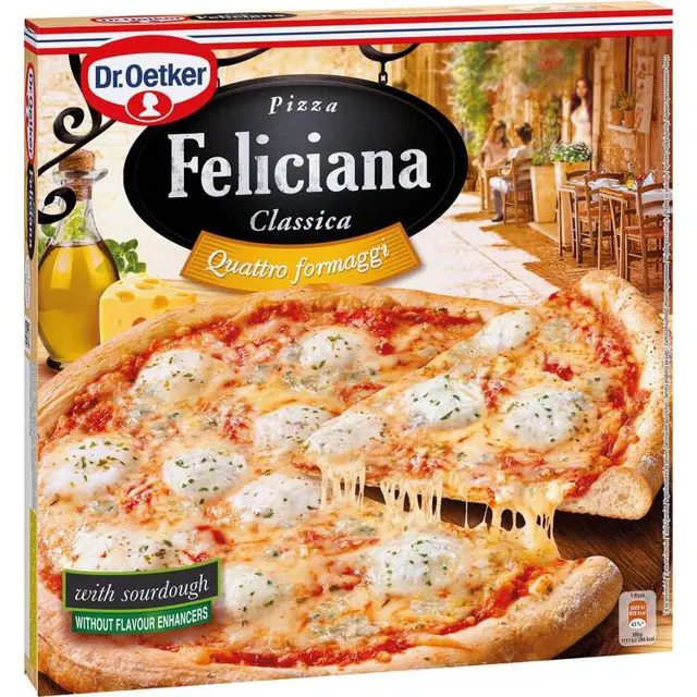 Pizza Quat Formaggi Felic.DrOet.325g Dr Oetker